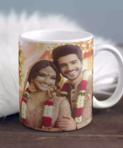 Customize Double Photo Coffee Mug