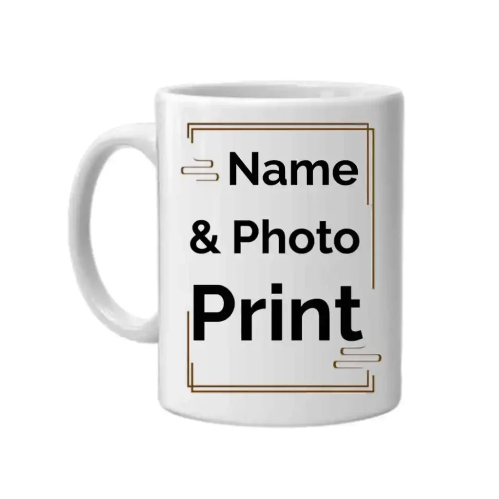Name and photo print