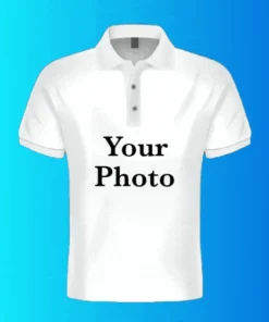 Collar Photo Tshirt