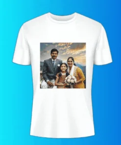 Photo Front & Back Side Tshirt Photo Print