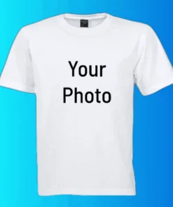 Roundneck Tshirt Front Side Photo Print Men’s t-shirt