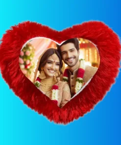 Heart Shape Pillow/Cushion | Heart Pillow Photo Print