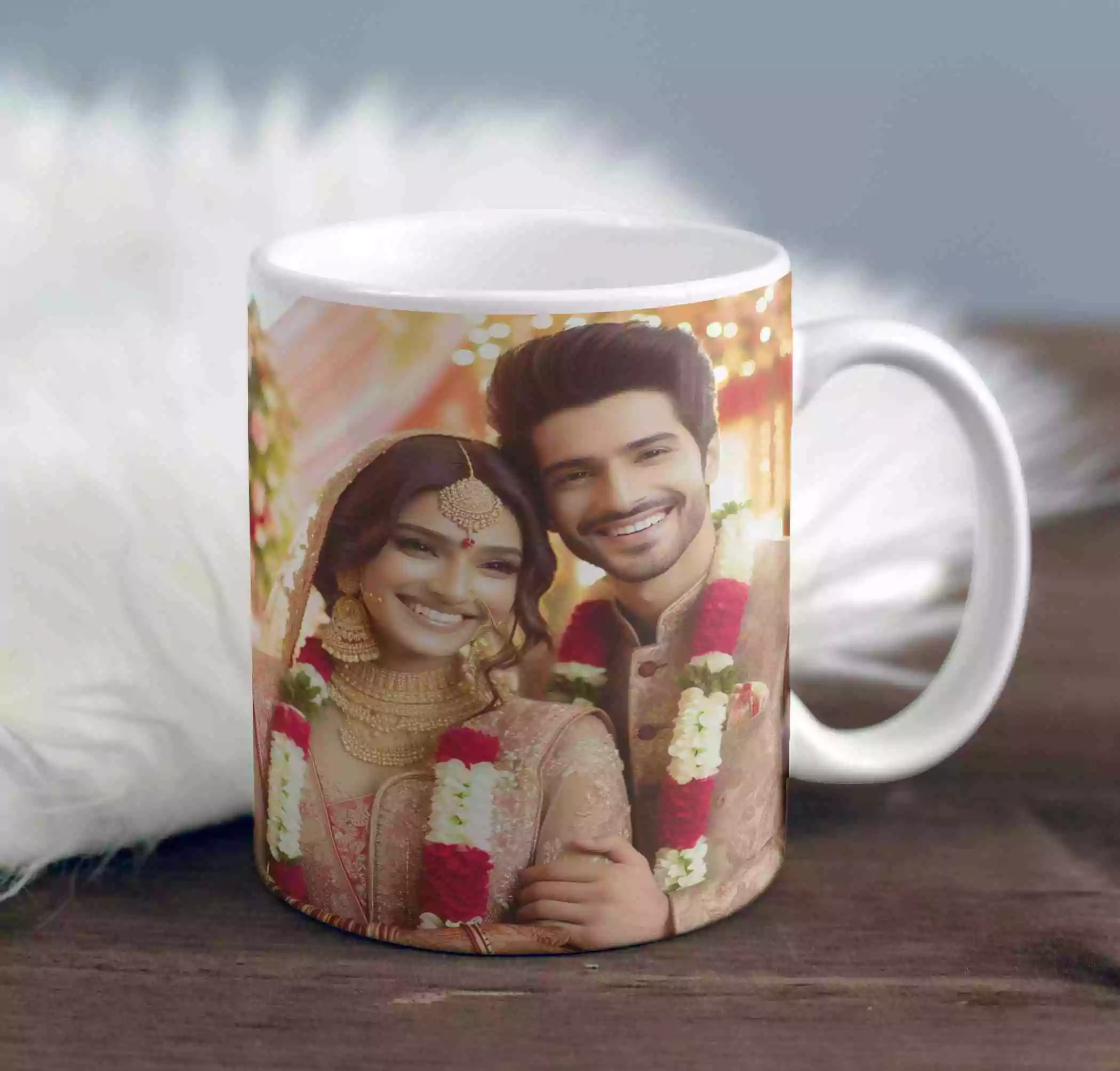 2 photo coffee mug
