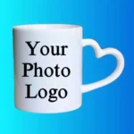heart shape coffee mug