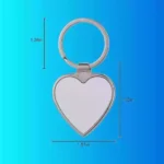heartshape keychain size